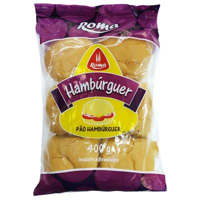 PÃO DE HAMBÚRGUER ROMA  400G
