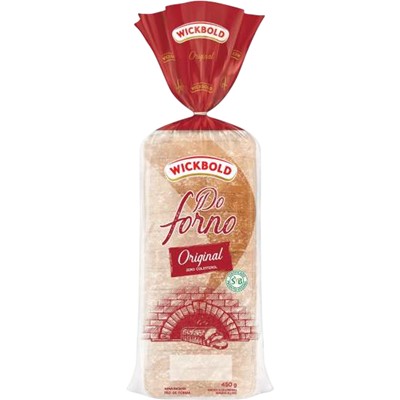 PÃO DE FORMA ORIGINAL DO FORNO WICKBOLD 450G