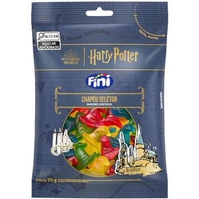 BALA CHAPÉU SELETOR HARRY POTTER FINI 70G
