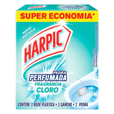 DETERGENTE SANITÁRIO EM PEDRA CLORO HARPIC