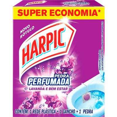 PEDRA SANITÁRIA LAVANDA E BEM ESTAR HARPIC