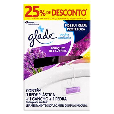 DETERGENTE SANITÁRIO PEDRA BOUQUET LAVANDA GLADE 