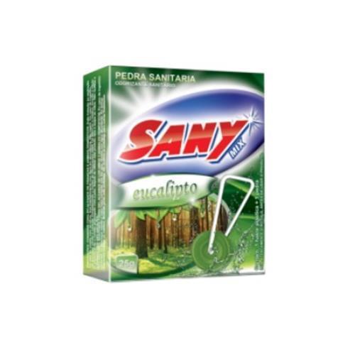 PEDRA SANITÁRIA SANYMIX EUCALIPTO 25G 