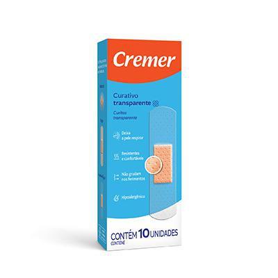 CURATIVO CREMER CARE TRANSPARENTE 10 UNIDADES
