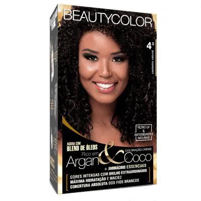 TINTURA BEAUTYCOLOR 4.0 CASTANHO NATU BEAUTY COLOR