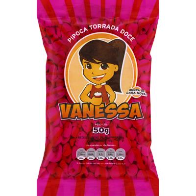 PIPOCA TORRADA DOCE PRONTA VANESSA 50G