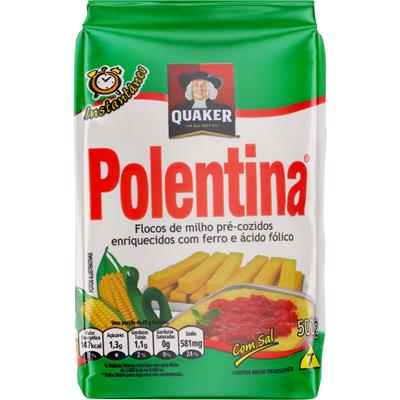 FLOCOS DE MILHO PRÉ-COZIDO QUAKER POLENTINA 500G