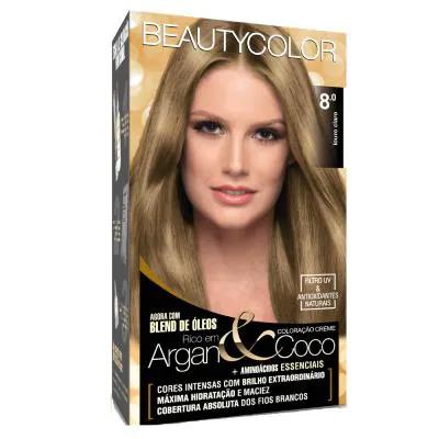 TINTURA BEAUTYCOLOR 8.0 LOURO CLARO BEAUTY COLOR