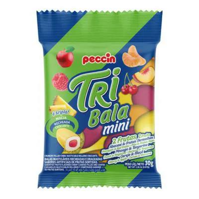 BALA TRIBALA FRUTAS PECCIN 30G