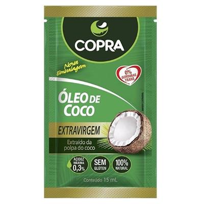 ÓLEO DE COCO EXTRA VIRGEM SACHÊ COPRA 15ML