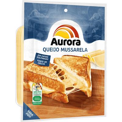 QUEIJO MUSSARELA FATIADO AURORA 150G