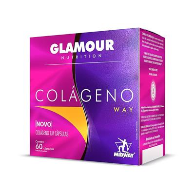 COLÁGENO WAY GLAMOUR NUTRITION MIDWAY 60 CÁPSULAS