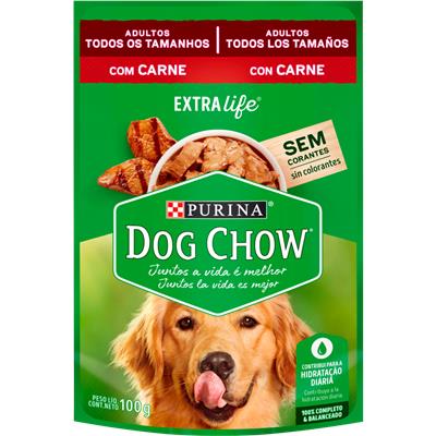 RAÇÃO ÚMIDA CÃES ADULTOS CARNE PURINA 100G