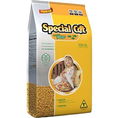 RAÇÃO PARA GATOS SABOR PEIXE SPECIAL CAT 1KG