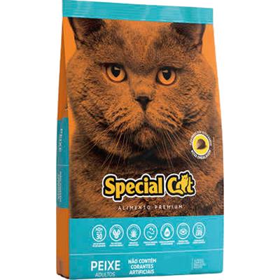 RAÇÃO PARA GATO ADULTO SABOR PEIXE SPECIAL CAT 1KG