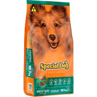 RAÇÃO PARA CÃES ADULTO VEGETAIS SPECIAL DOG 10,1KG