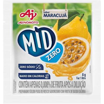SUCO EM PÓ SABOR MARACUJÁ ZERO FIT 8G