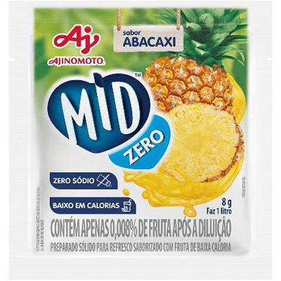SUCO EM PÓ SABOR ABACAXI ZERO FIT 8G