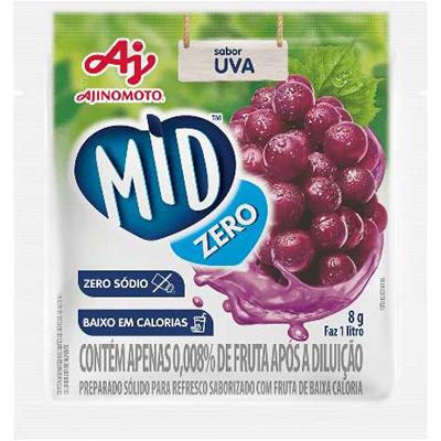 SUCO EM PÓ SABOR UVA ZERO FIT 8G