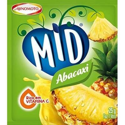 SUCO EM PÓ SABOR ABACAXI MID 25G