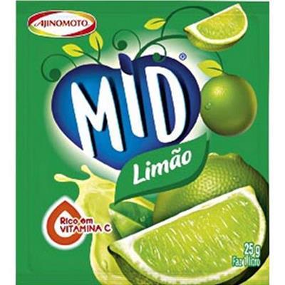 SUCO EM PÓ SABOR LIMÃO MID 25G