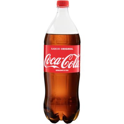 REFRIGERANTE DE COLA SABOR ORIGINAL COCA-COLA 1L