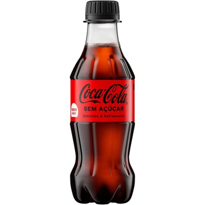 REFRIGERANTE SEM AÇÚCAR COCA-COLA 200ML