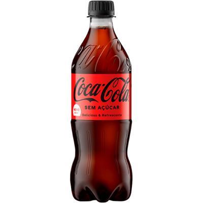 REFRIGERANTE DE COLA SEM AÇÚCAR COCA-COLA 600ML