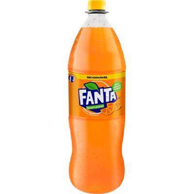REFRIGERANTE SABOR LARANJA RETORNÁVEL FANTA 2L