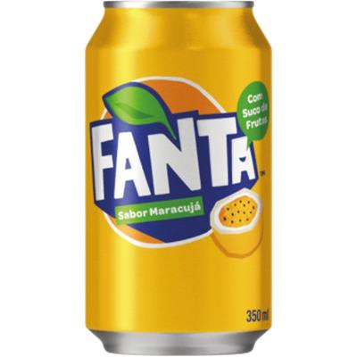 REFRIGERANTE SABOR MARACUJÁ FANTA 350ML