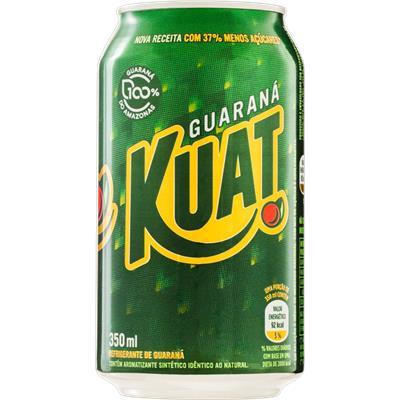 REFRIGERANTE SABOR GUARANÁ KUAT 350ML