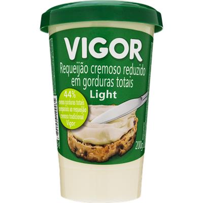 REQUEIJÃO CREMOSO LIGHT VIGOR COPO 200G