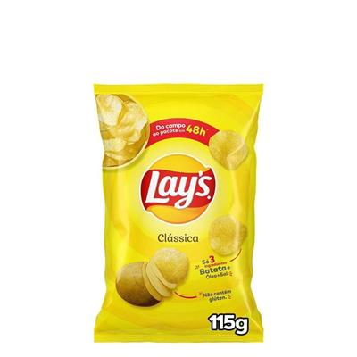 SALGADINHO ELMA CHIPS LAYS CLÁSSICAS 35G