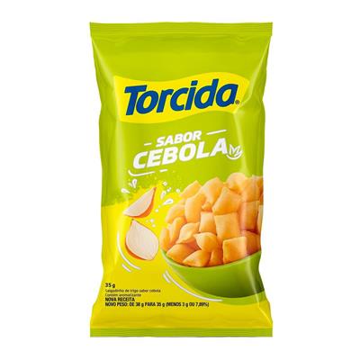 SALGADINHO ELMA CHIPS TORCIDA CEBOLA 35G