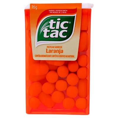 PASTILHA TIC TAC LARANJA 16G