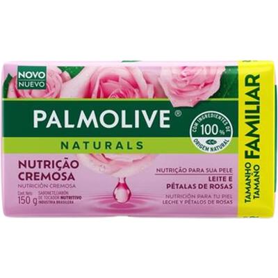 SABONETE BARRA NUTRIÇÃO CREMOSA PALMOLIVE 150G