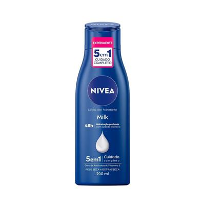 HIDRATANTE DESODORANTE MILK PELE NIVEA 200ML