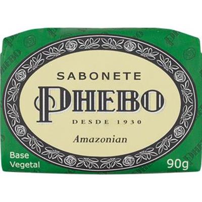 SABONETE EM BARRA VEGETAL AMAZONIAN PHEBO 90G