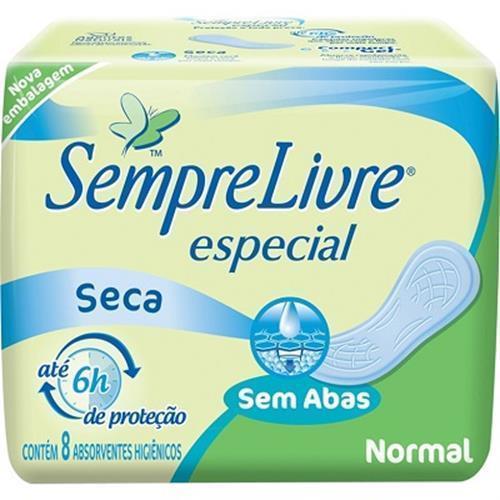 ABSORVENTE SEMPRE LIVRE  SEM ABAS 8UN