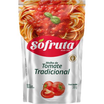 MOLHO DE TOMATE TRADICIONAL SOFRUTA 300G