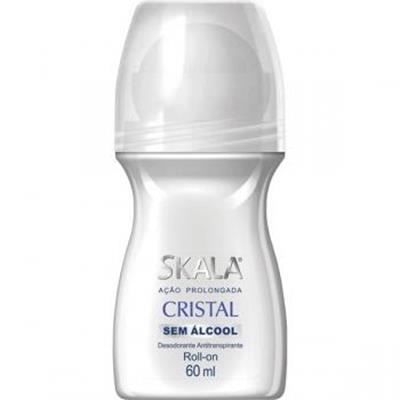 DESODORANTE ROLL ON SKALA FEMININO CRISTAL 60ML