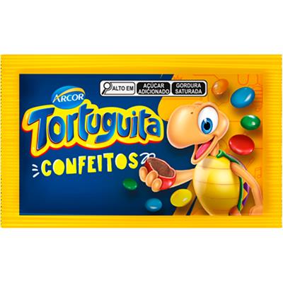 CHOCOLATE CONFEITOS TORTUGUITA ARCOR 40G