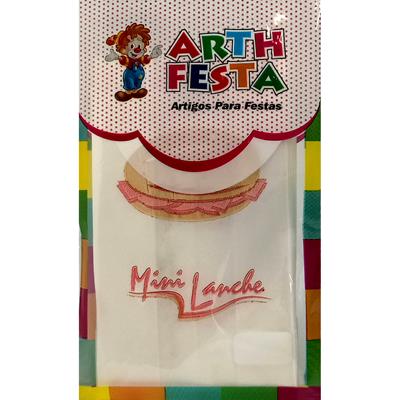 MINI SACOS PARA LANCHE ARTH FESTA 20UN