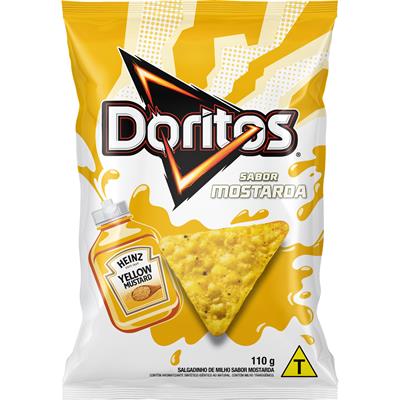 SALGADINHO DE MILHO SABOR MOSTARDA DORITOS 110G