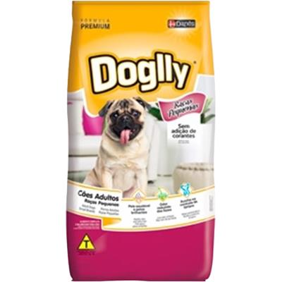 RAÇÃO SECA PARA CÃO ADULTO RAÇA PEQUENA DOGLLY 1KG