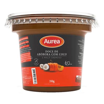 DOCE DE ABÓBORA COM COCO E MAÇÃ AUREA 350G