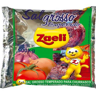 SAL GROSSO TEMPERADO PARA CHURRASCO ZAELI 500G