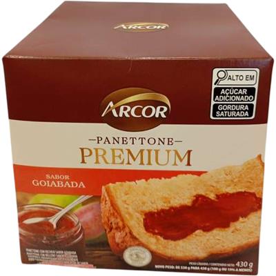 PANETONE SABOR GOIABADA PREMIUM ARCOR 430G