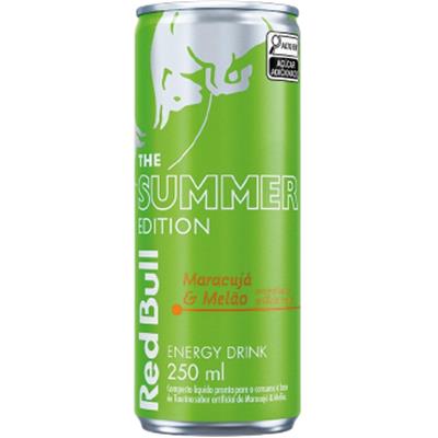 ENERGÉTICO MARACUJÁ E MELÃO SUMMER RED BULL 250ML