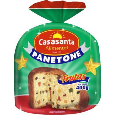 PANETONE DE FRUTAS CASASANTA 400G